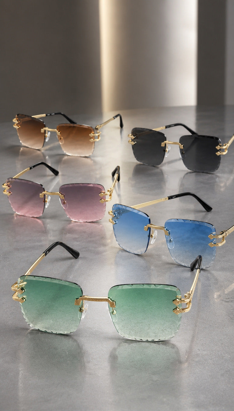 OCCHIALI DA SOLE GOLD - VARI COLORI