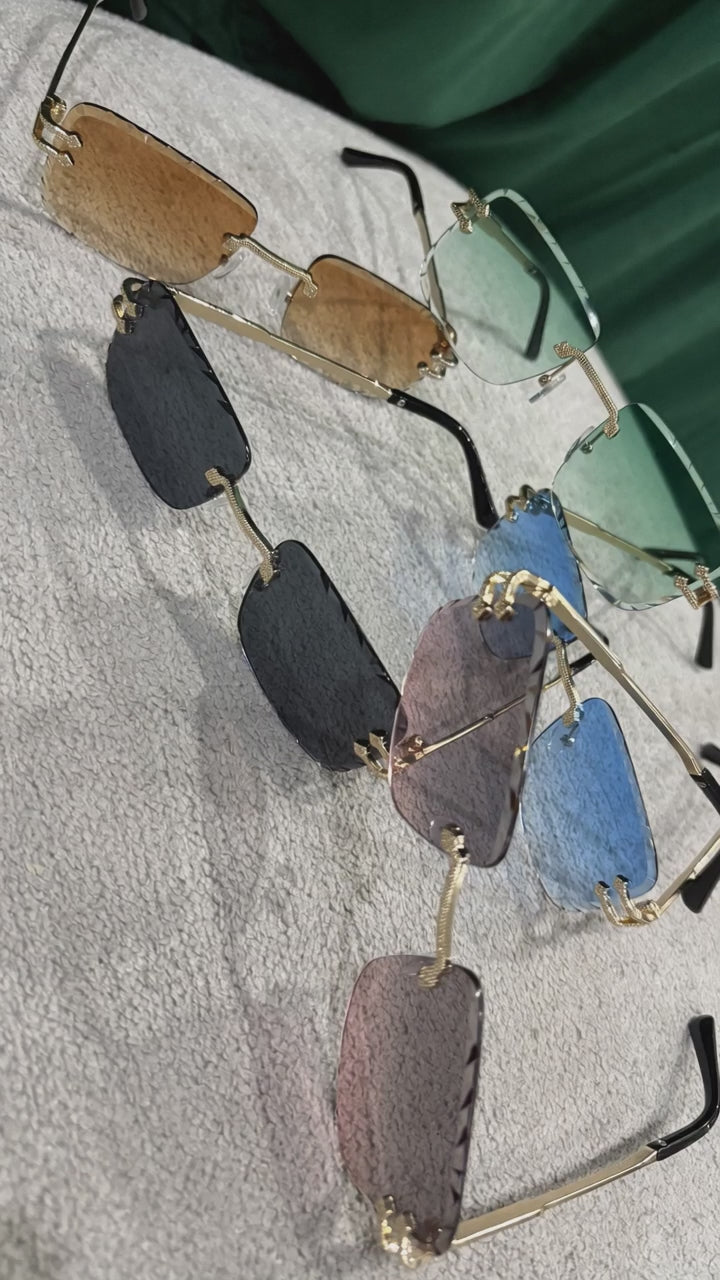 OCCHIALI DA SOLE GOLD - VARI COLORI